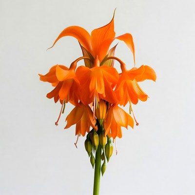 Orange Clivia Flower Bloom