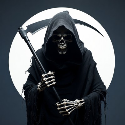 Grim Reaper with Scythe