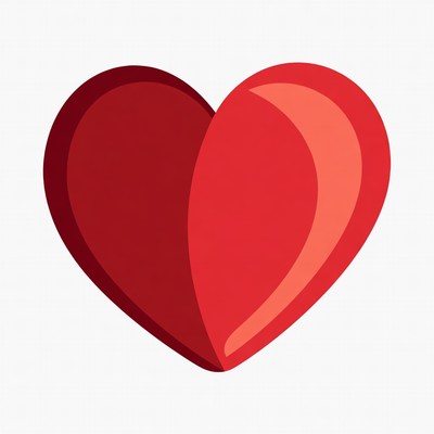Red heart illustration
