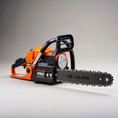 Orange Poulan Pro 16 Inch Chainsaw