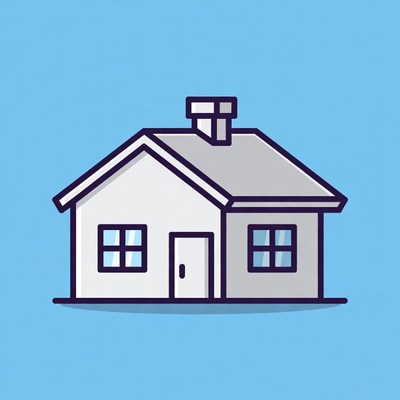 Simple house illustration