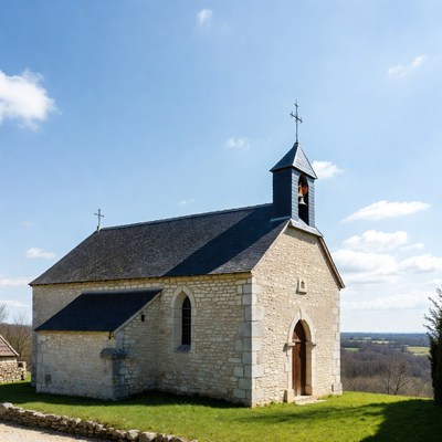 Stone Chapel with Bell Tower