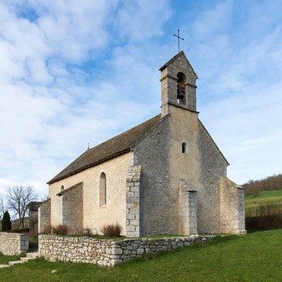 Stone Chapel with Bell Tower