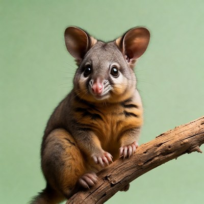 Sugar Glider on Branch