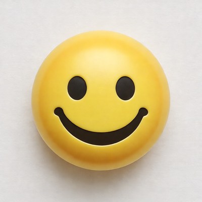 Yellow Smiling Emoji Face