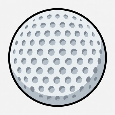 Golf Ball Clipart