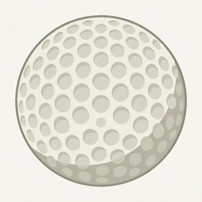 Golf Ball Illustration