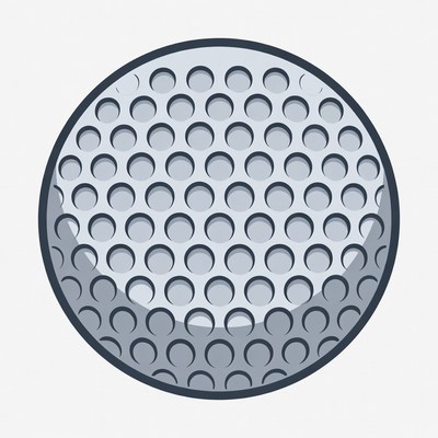 Golf Ball Illustration