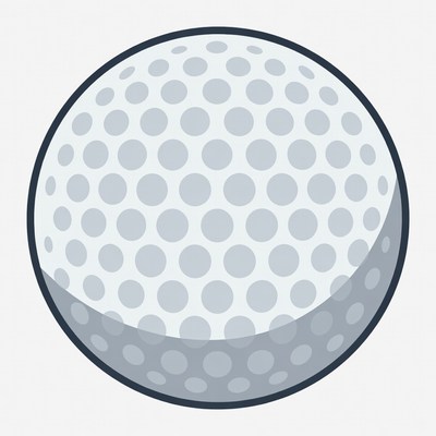 Golf Ball Illustration