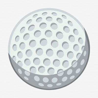 Golf Ball Illustration