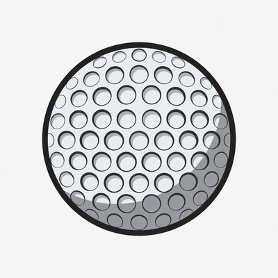 Golf Ball Illustration