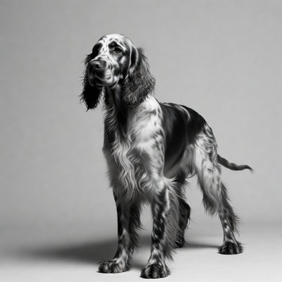 English Springer Spaniel standing