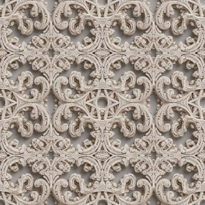 Ornate White Lace Seamless Pattern
