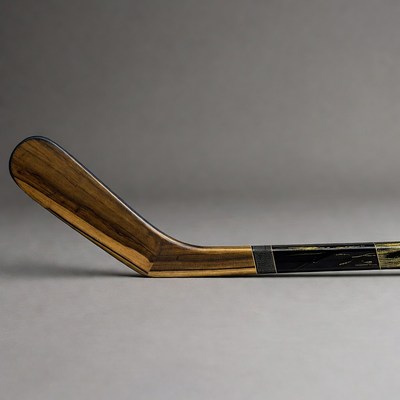 Vintage Wooden Hockey Stick