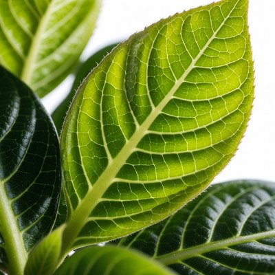 Vibrant Green Plant Leaves