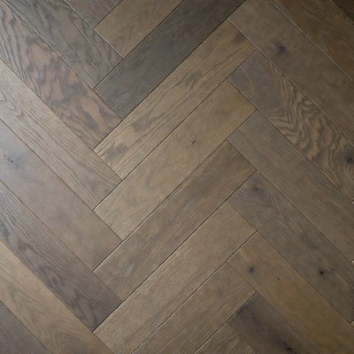 Herringbone Oak Wood Floor