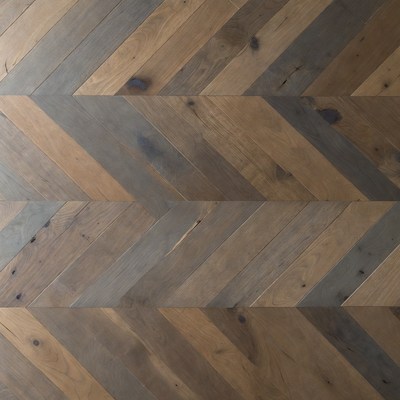 Herringbone Pattern Hardwood Floor