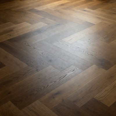 Herringbone Oak Wood Floor