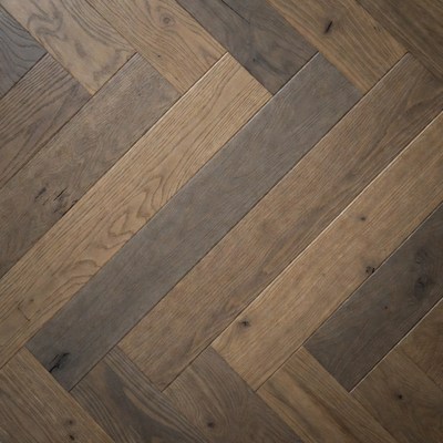 Herringbone Oak Hardwood Floor