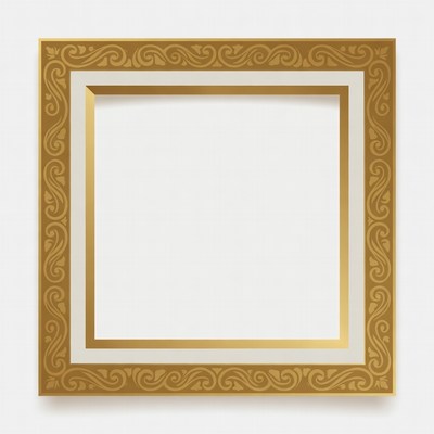 Ornate Gold Picture Frame