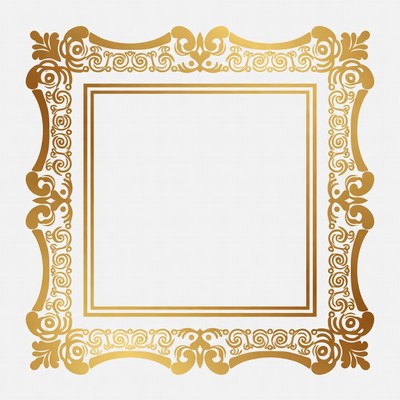 Ornate Gold Ornamental Frame