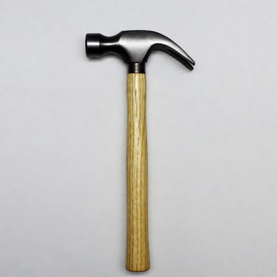 Claw Hammer on White Background