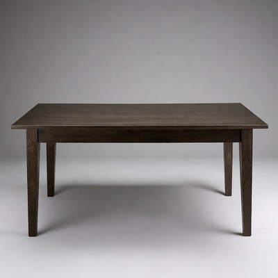 Dark Wood Dining Table