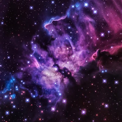 Vibrant Horsehead Nebula in Space