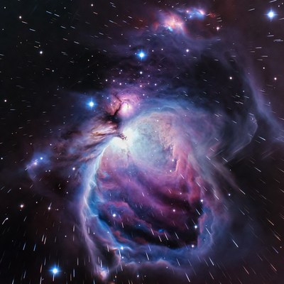 Orion Nebula in deep space