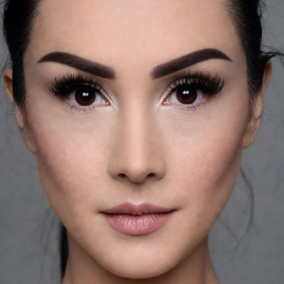 Asian woman close-up portrait