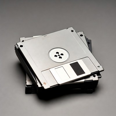 Stack of Floppy Disks