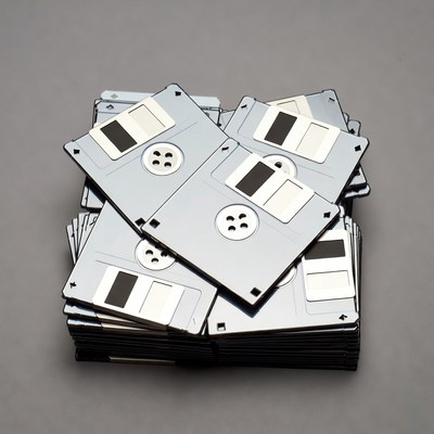 Stack of Floppy Disks