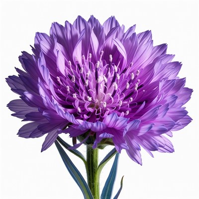 Purple Globe Thistle Flower