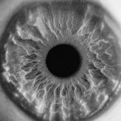 Close-up Black and White Human Eye