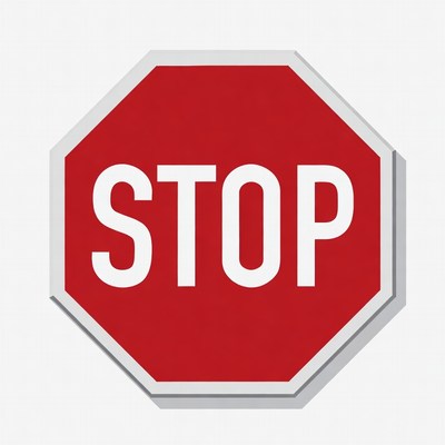 Red Stop Sign
