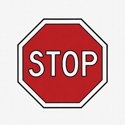 Red Stop Sign