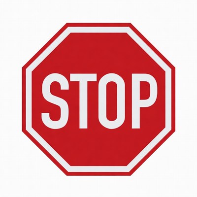 Red Stop Sign