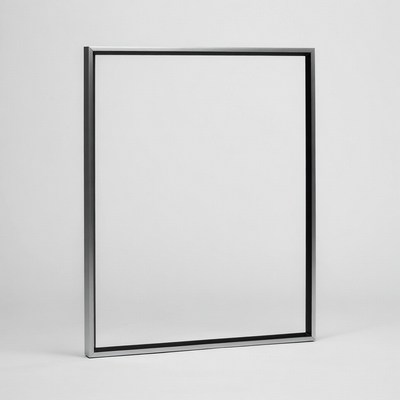 Empty Black Picture Frame
