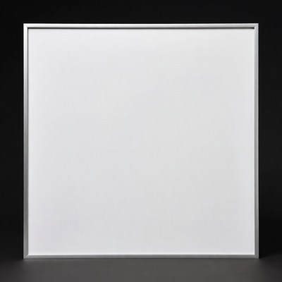 Empty White Picture Frame