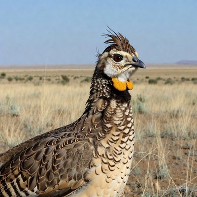 Killdeer bird in grassy field