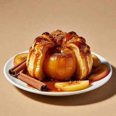 Baked Apple Cinnamon Pastry Dessert