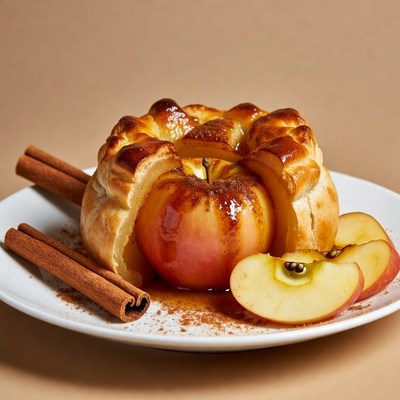 Baked Apple Cinnamon Pastry