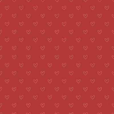 Red Heart Pattern Background