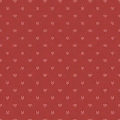 Red Heart Pattern Background