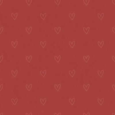 Red Heart Pattern Background