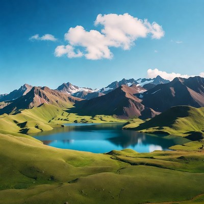 Turquoise Lake in Green Mountain Valley