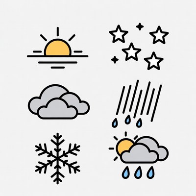 Weather Icons Set