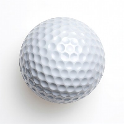 White Golf Ball