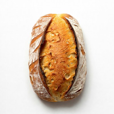 Fresh baked baguette loaf