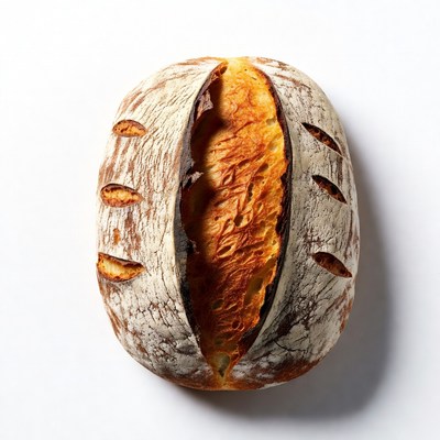 Sliced Artisan Bread Loaf